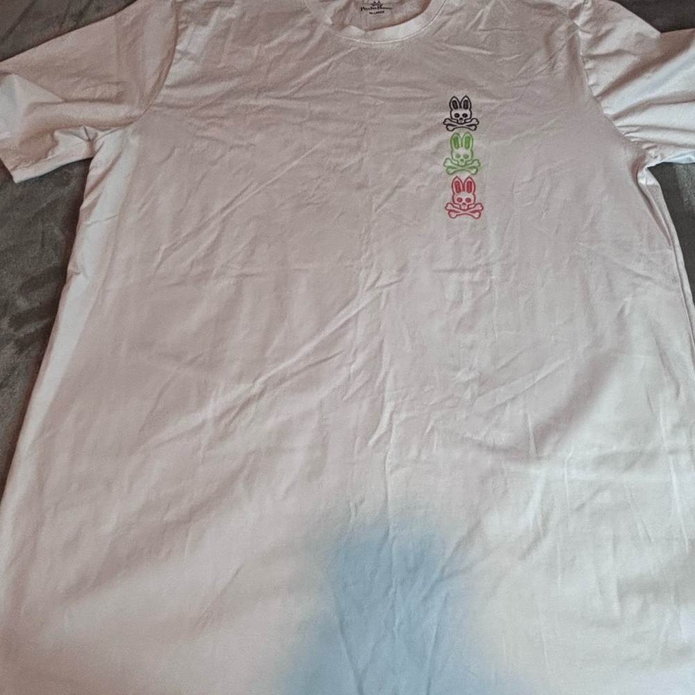 Psycho Bunny White Short Sleeve Tee